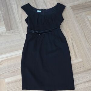 LONDON TIMES Elegant Black Dress 8
